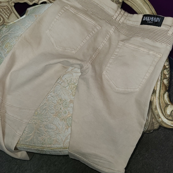Balmain biker pants size 36
